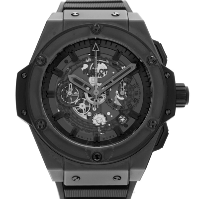 Hublot Big Bang King Power Unico Chronograph Skeleton Dial Men's Watch 701.ci.0110.rx In Black / Skeleton