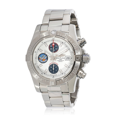 Breitling Avenger Chronograph Automatic Chronometer White Dial Men's Watch A133811a/a817