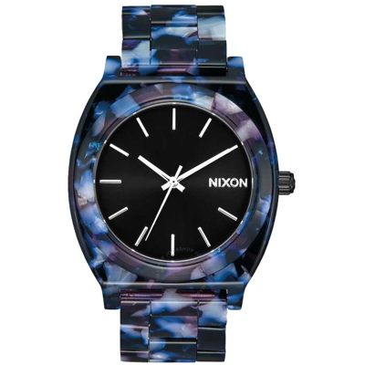 Nixon Men's Time Teller Black Dial Watch