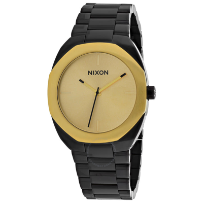 Nixon Catalyst Gold-tone Dial Ladies Watch A918-010 In Gold / Gold Tone