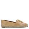 TORY BURCH TORY BURCH BRANDY LEATHER ELEANOR ESPADRILLES