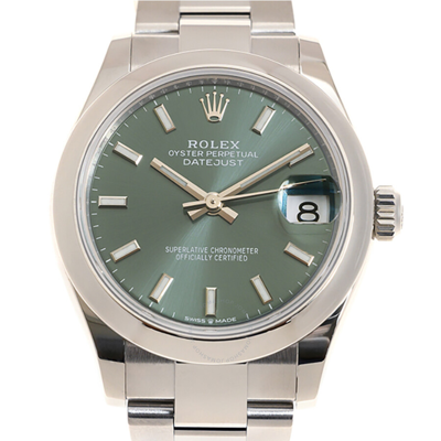 Rolex Datejust 31 Automatic Ladies Watch 278240gnso In Green / Mint