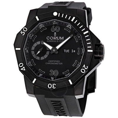 Corum Admirals Cup Titanium Automatic Men's Watch 947950940371-an22 In Black / Tan