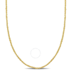 AMOUR AMOUR 1.2MM SPARKLING SINGAPORE CHAIN NECKLACE IN 14K YELLOW GOLD - 20 IN