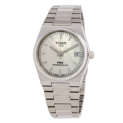 Tissot Prx Powermatic 80 Automatic Ladies Watch T137.207.11.111.00 In Mop / Mother Of Pearl