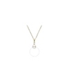 Mikimoto Everyday Essentials 18k Yellow Gold 6-6.5mm A+ Akoya Pearl And Diamond Pendant - Pps602dk In Yellow