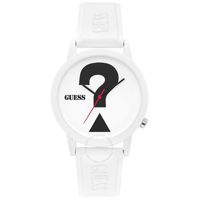 Guess Classic White Dial Ladies Watch V1041m1