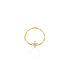 ROBERTO COIN ROBERTO COIN 18K YELLOW GOLD .16CTW FLOWER BRACELET - 7773055AJLBX