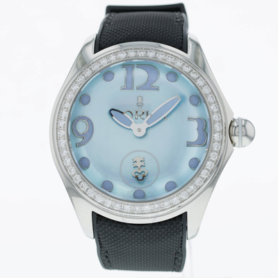 Corum Automatic Diamond Blue Dial Watch 295.100.47/0601 Pn05