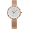 OBAKU OBAKU LYS QUARTZ WHITE DIAL LADIES WATCH V206LRVWMV