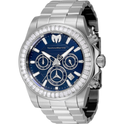 Technomarine Manta Chronograph Quartz Blue Dial Men's Watch Tm-222002