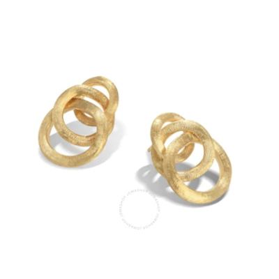 Marco Bicego Jaipur Collection 18k Yellow Gold Small Knot Earrings In Gold-tone