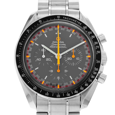 Omega Speedmaster Racing Chronograph Hand Wind Grey Dial Men's Watch 3570.40 In Black / Grey