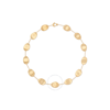 Marco Bicego Lunaria Collection 18k Yellow Gold Short Necklace Cb2099 Y 02 In Yellow, Gold-tone