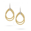 MARCO BICEGO MARCO BICEGO 18KT YELLOW GOLD II CAIRO DANGLE EARRINGS OG325 B YW M5