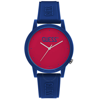 Guess Classic Red Dial Men's Watch V1040m4