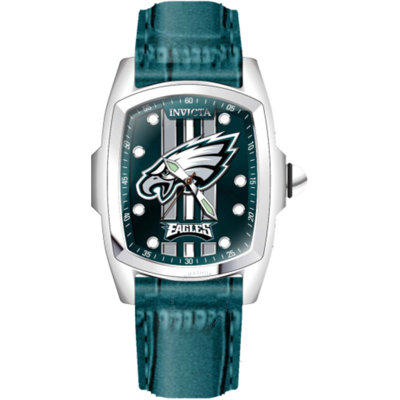 Invicta Nfl Philadelphia Eagles Quartz Green Dial Men's Watch 45453