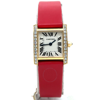 CARTIER PRE-OWNED CARTIER TANK FRANCAISE DIAMOND SILVER DIAL LADIES WATCH WE100131