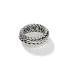 JOHN HARDY JOHN HARDY KAMI 9MM SILVER BAND RING - RU900358X7