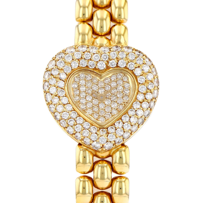 Chopard Happy Diamonds Quartz Ladies Watch 535 1 In Gold / Gold Tone / Yellow