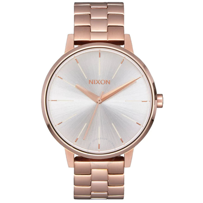 Nixon Time Teller Silver-tone Dial Men's Watch A099-1045 In Gold / Rose / Rose Gold / Silver / White