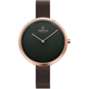 OBAKU OBAKU CLASSIC QUARTZ BROWN DIAL LADIES WATCH V227LXVNMN