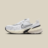 Nike Mesh V2k Run Low Top Sneakers With Metallic Faux Leather Tri In White