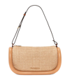 JW ANDERSON JW ANDERSON RAFFIA BUMPER-15 SHOULDER BAG