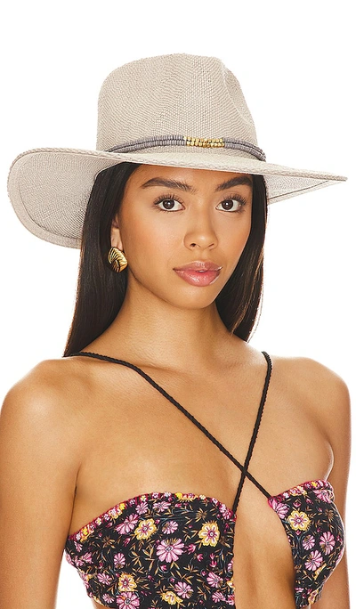 Nikki Beach Smokey Hat In Ç�°è‰² & Ç�°è‰²