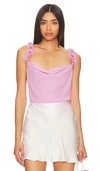 Majorelle Brittan Top In Æ³¡æ³¡ç³–ç²‰