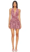 Nbd Diya Mini Dress In Æ·¡ç´«è‰²ç¢žèš±
