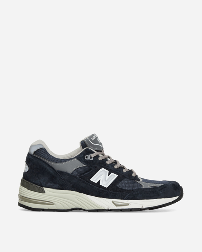 NEW BALANCE MADE IN UK 991V1 SNEAKERS NAVY