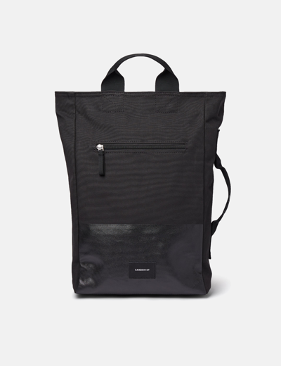 Sandqvist Tony Vegan Backpack In Black