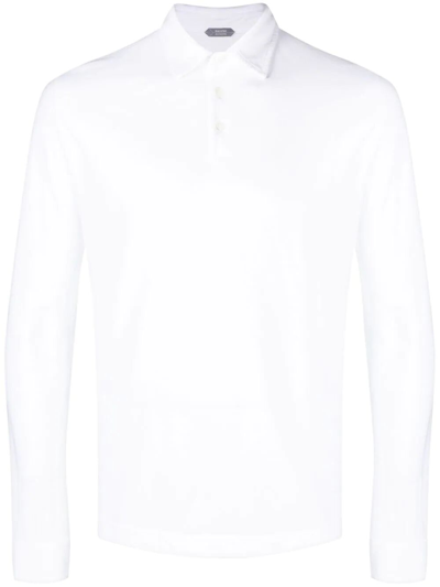 ZANONE LONG SLEEVES POLO