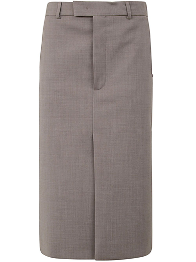 Max Mara Sportmax Atollo Pencil Skirt In Brown