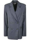 Loulou Studio Gray Donau Blazer In Grey