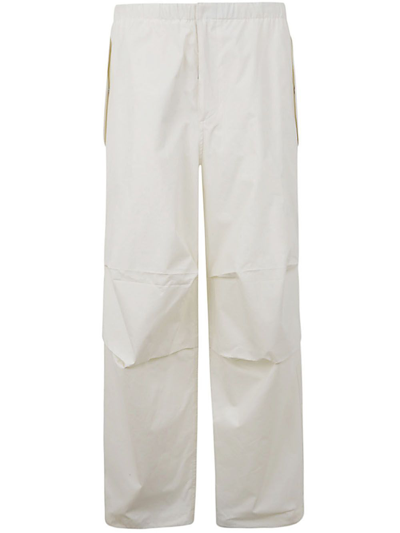 Jil Sander 50 Aw 30 Fit 2 Loose Fit Trousers In White