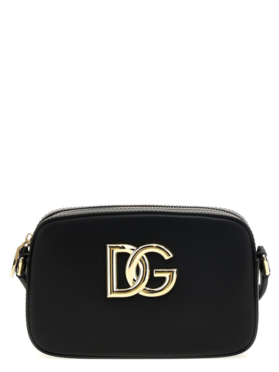 Dolce & Gabbana 3.5 Crossbody Bags Black