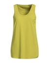 Fisico Cristina Ferrari Fisico Woman Tank Top Lime Green Size M Polyamide, Elastane In Green