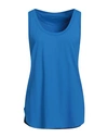 Fisico Cristina Ferrari Fisico Woman Tank Top Blue Size M Polyamide, Elastane