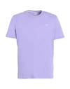 Harmont & Blaine Man T-shirt Light Purple Size L Cotton