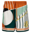 Casablanca Court Abstrait Bermuda Shorts