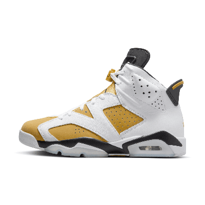 Jordan Men's Air  6 Retro Shoes In White