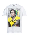 Dsquared2 Man T-shirt White Size L Cotton In White