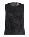 Max Mara Studio Giostra Tank Top In Black