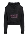 Gcds Woman Sweatshirt Black Size M Polyester