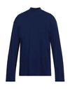 Dries Van Noten Man T-shirt Bright Blue Size L Cotton