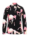 Daniele Alessandrini Man Shirt Black Size Xl Viscose In Black