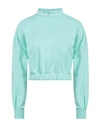 Pharmacy Industry Woman Sweatshirt Light Green Size S Cotton In Green