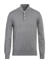 Heritage Man Sweater Grey Size 46 Cotton